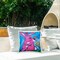 Stupell Industries Pink Bunny in Nature Outdoor Printed Pillow, design by Nettie Price, 18 x 7 x 18
